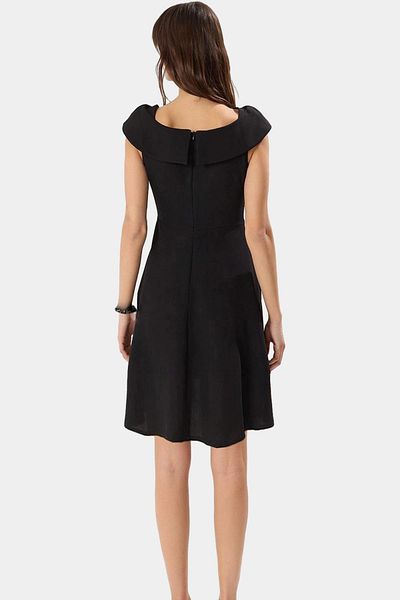 PayBuy Mini Dress Woven Fabric Sleeveless Summer Day Dress Professional Look Stylish