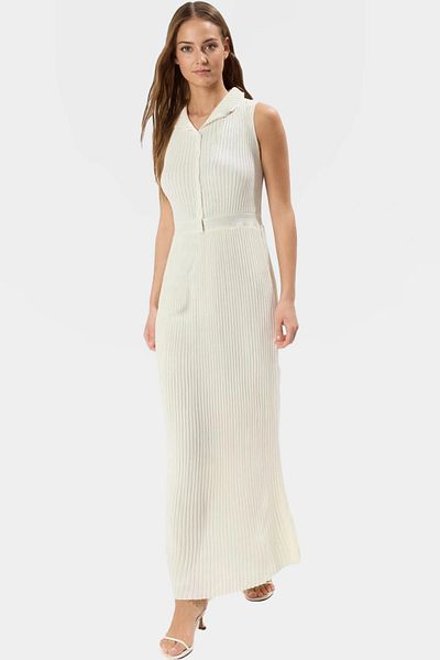 PayBuy Summer Midi a Line Knitwear Dress Stylish and Comfortable Daily Use Modern Style Special Design