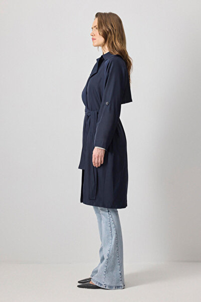 Touché Privé KUŞAKLI KRUVAZE TRENÇKOT