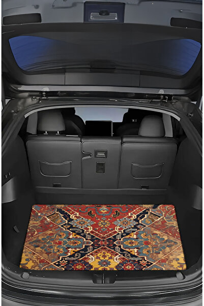 Artızon Kilim Desenli Universal Araba Bagaj Halısı – Kaymaz Taban ve Makinede...