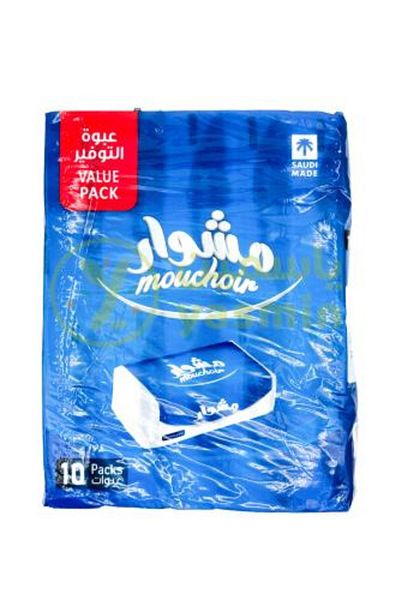 MOUCHOIR Moushwair Facial Tissues 180 Sheets Pack