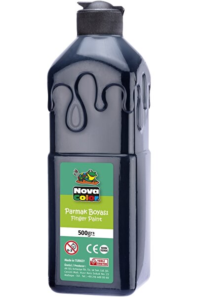 Nova Color Siyah Parmak Boyası Nova Color 500 ml - Kolay Silinebilir
