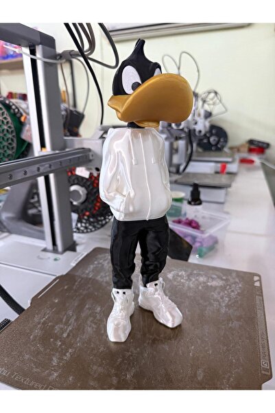TriVox3D DAFFY DUCK ÇİZGİ FİLM KARAKTERİ FİGÜRÜ (25 CM)