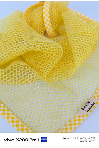 Handmade Betty Bands Fishnet Bandana