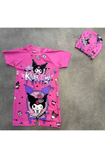 ARBİ kids Swimsuit - Pink