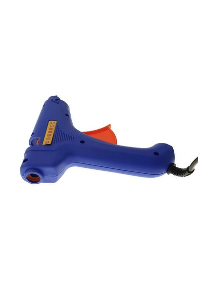 OEM Plastic glue gun FAE-30099, 100w, with switch, blue