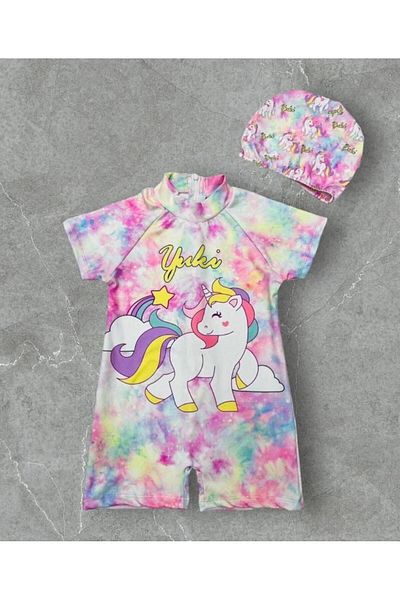 ARBİ kids Swimsuit - Pink