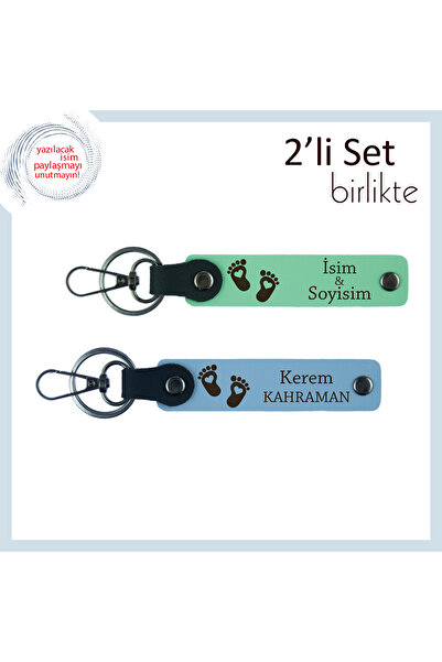 Miaju هدية للأب الذي يعانق ابنه حديثًا، طقم سلسلة مفاتيح على شكل قلب للأطفال،...