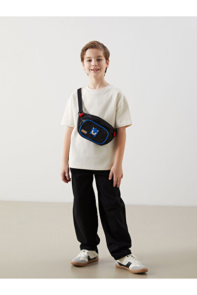 LC Waikiki Sonic Baskılı Erkek Çocuk Göğüs Çantası