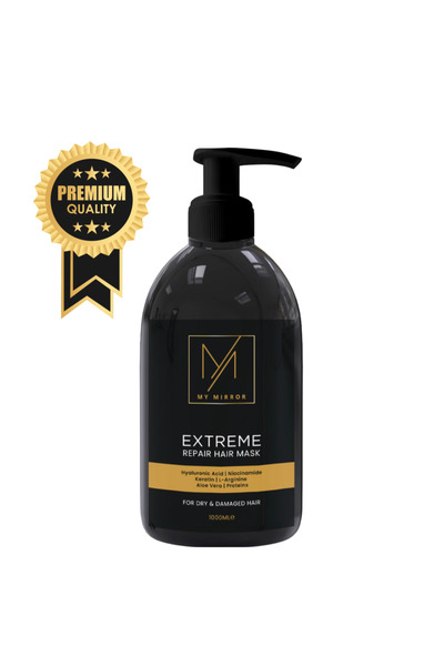 MY MIRROR Masca pentru par degradat, lipsit de strălucire Extreme Repair - 1000 ml