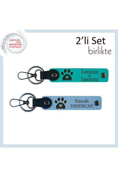 Miaju هدية رومانسية حساسة للحيوانات، مجموعة على شكل مخلب على شكل قلب، فيروزي ...