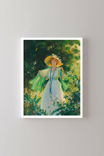 epiqart Flower Road - Cadru alb