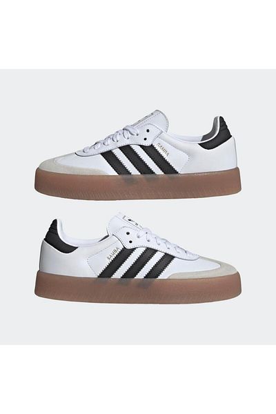 adidas Sneaker Ji1349: Ftwwht / Cblack / Goldmt