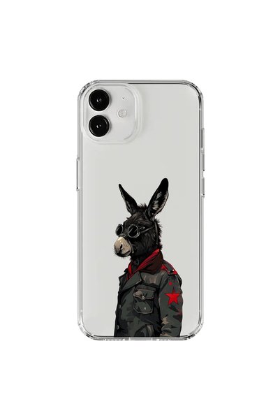 Dali Design حافظة شفافة متوافقة مع هاتف iPhone 12 Mini بتصميم حصان رائع