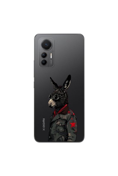 Dali Design حافظة شفافة متوافقة مع هاتف Xiaomi Mi 12 Lite بتصميم حصان رائع