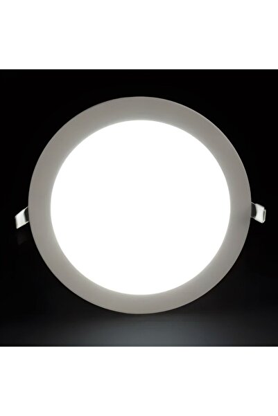 BMG Aydınlatma 15 Watt Sıva Altı LED Panel Beyaz Işık LED Spot Alçıpan Yuvarlak Gömmer Tavan Spot Işık