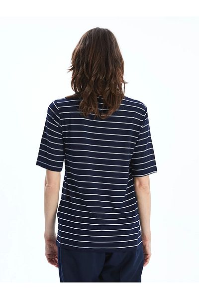 LC Waikiki Crew Neck Striped Women's T-Shirt
