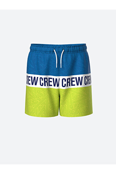 LC Waikiki Pantaloni scurti de baie pentru băieți, cu uscare rapidă, cu prote...