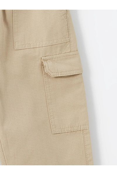 LC Waikiki Basic Baby Boy Cargo Pants with Elastic Waist