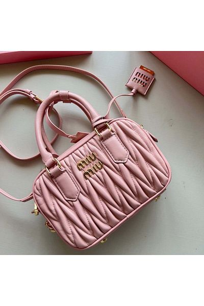Miu Miu Miu pink crossbody bags