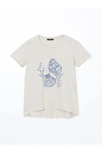 LC Waikiki Crew Neck Printed Women's T-Shirt