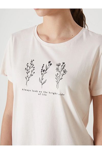 LC Waikiki Crew Neck Printed Women's T-Shirt