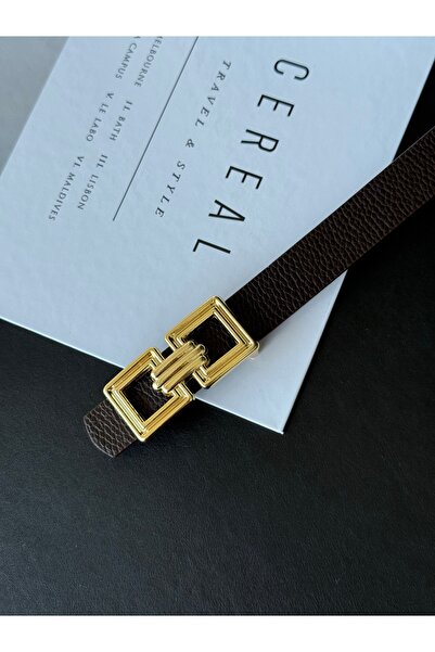 TABA BUTİK Curea de damă cu cataramă aurie