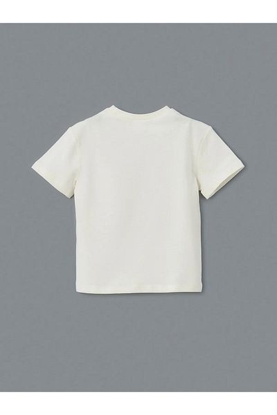 LC Waikiki Crew Neck Printed Boy's T-Shirt