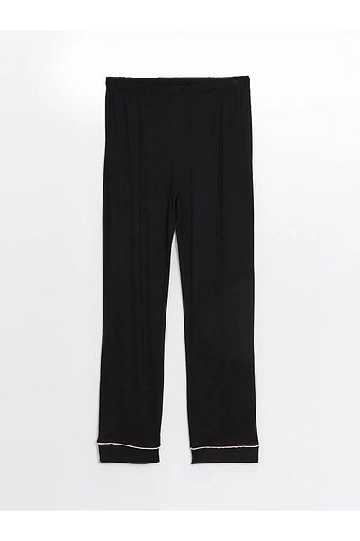 LC Waikiki Shirt Collar Plain Long Sleeve Women's Pajama Set