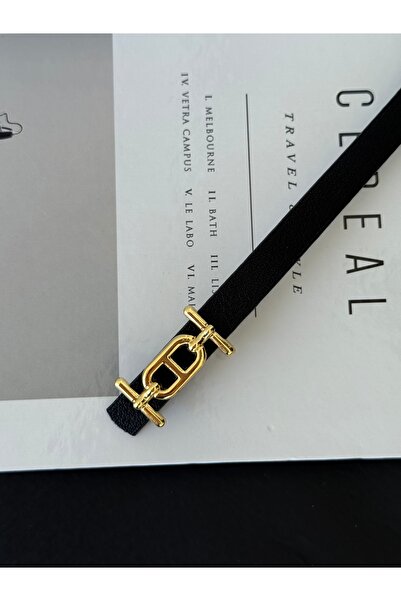 TABA BUTİK Curea de damă cu cataramă aurie