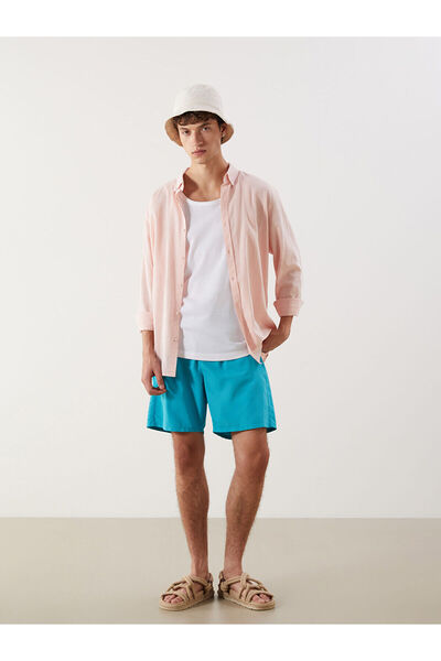 LC Waikiki Ανδρικό μαγιό LCWAIKIKI Classic Oil Knee Length Basic