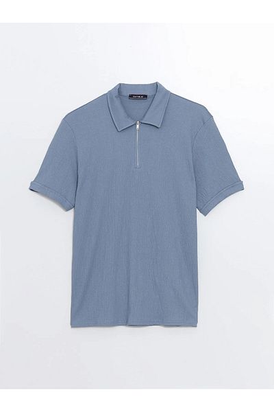 LC Waikiki Tricou cu mânecă scurtă pentru bărbați cu gât polo