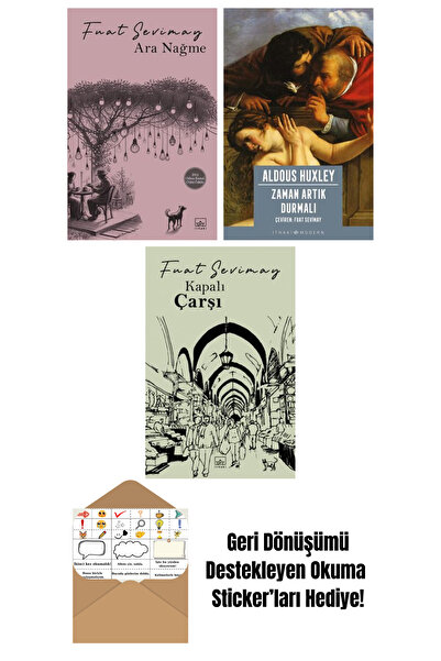 İthaki Yayınları Ara Nağme + Zaman Artık Durmalı + Kapalıçarşı