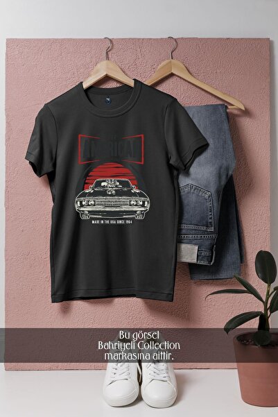 Bahriyeli Collection Tricou unisex cu design auto supradimensionat Spreadshirt