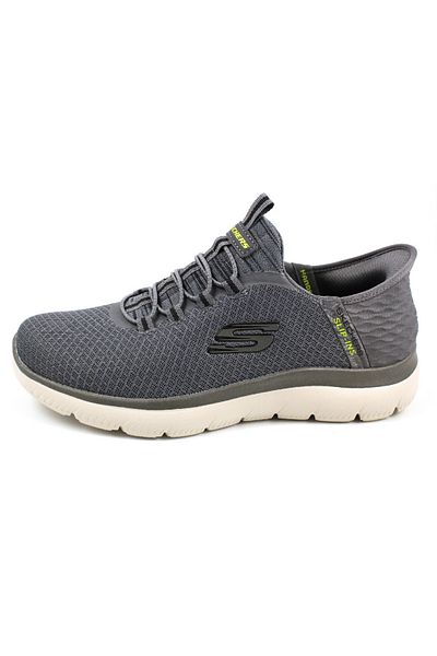 SKECHERS Komfort Slipper für Herren in grau