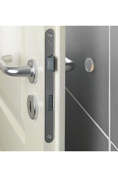 Wenko وينكو مصد الباب والجدار، شفاف، مجموعة من 4 قطع (صنع في ألمانيا)