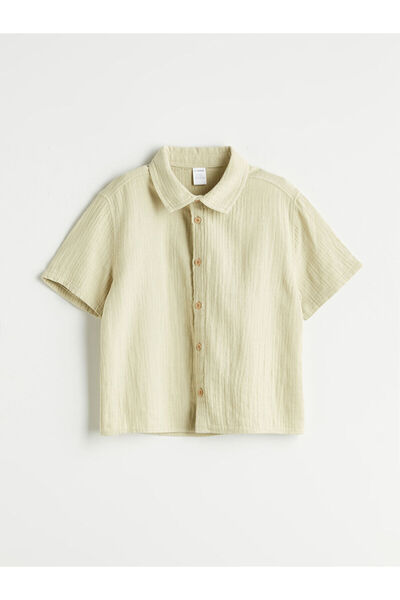 LC Waikiki New Season Basic Boy's Shirt
