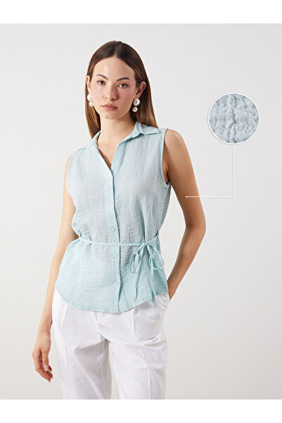 LC Waikiki Peak New Season Textured Women's Shirt