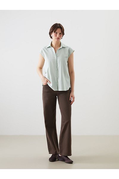 LC Waikiki Γυναικείο πουκάμισο Regular Fit