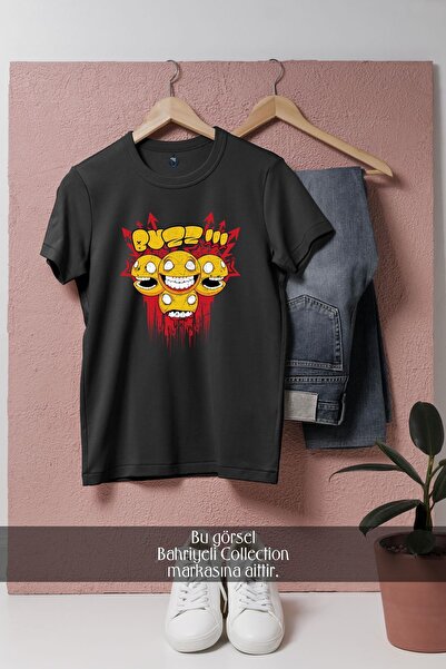 Bahriyeli Collection Oversize kroj Monster Balls unisex majica sa ilustracijama