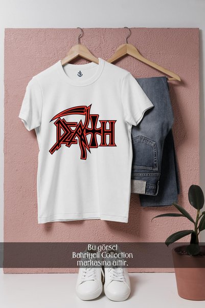 Bahriyeli Collection supradimensionat Death Metal Design unisex tricou