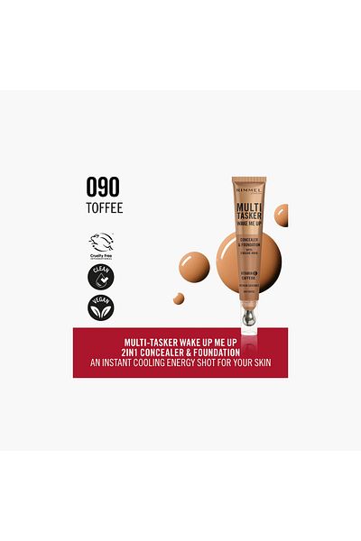 Rimmel Rimmel Multi-Tasker Wake Me Up Concealer and Foundation - 20 ml