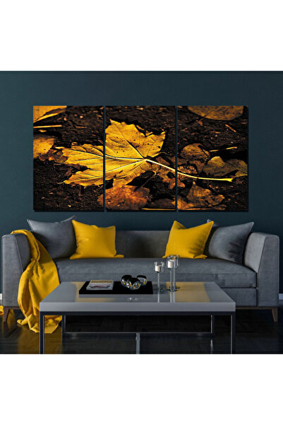 4gdran ثلاث لوحات قماشية فخمة بتصميم مودرن مع برواز خشبي مخفي