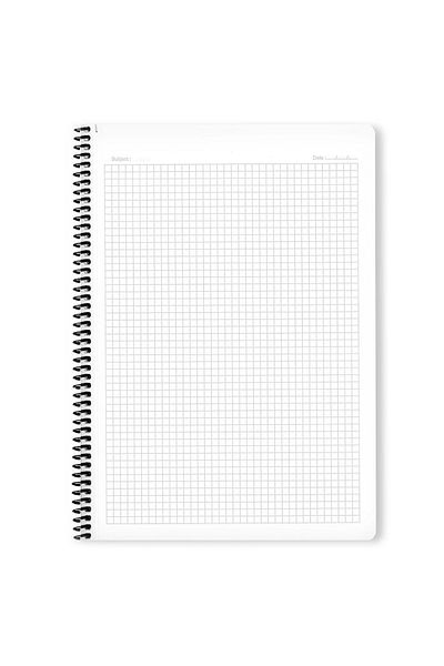 daço Student spiral notebook, MATHEMATICS, A4, 3 notebooks /set, 80 sheets + 10 FLR note cards