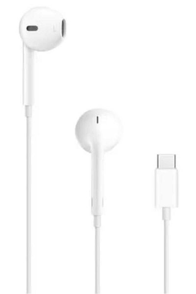 Generic Type-C Wired Headphone Compatible with iPhone in White
