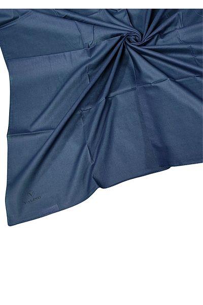 mim eşarp Φουλάρι Valino οργανικό βαμβάκι μονόχρωμο 100x100 cm - Φυσικό και αναπνεύσιμο ύφασμα
