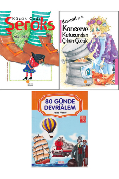 Günışığı Kitaplığı Şeroks Küçük CadI + Konrad ya da Konserve Kutusundan Çıkan...