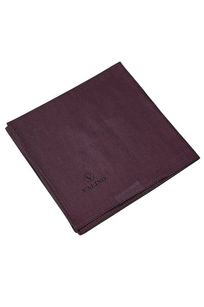 mim eşarp Eșarfă Valino din bumbac organic de culoare uni 100x100 cm - țesătură naturală și respirabilă