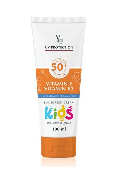 YC Sunscreen Cream 50+ Kids UVA UVB - 100 ml