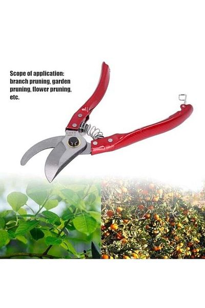 Toybox Pruning Shears Gardening Tools Garden Shears With Sharp High Carbon Steel Teflon Coated Blade And No